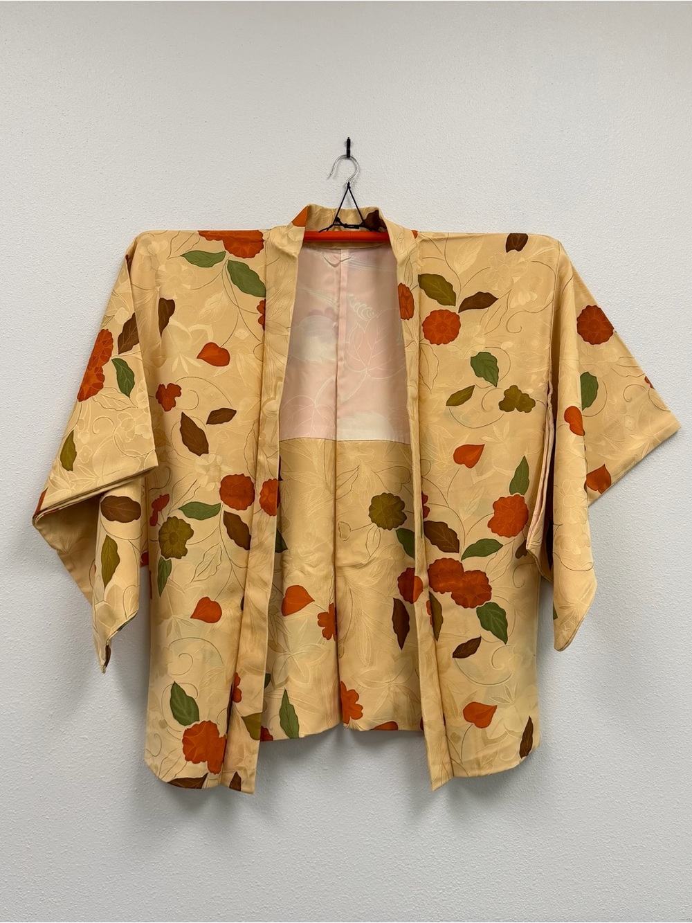 Vintage Japanese Haori Silk Jacket